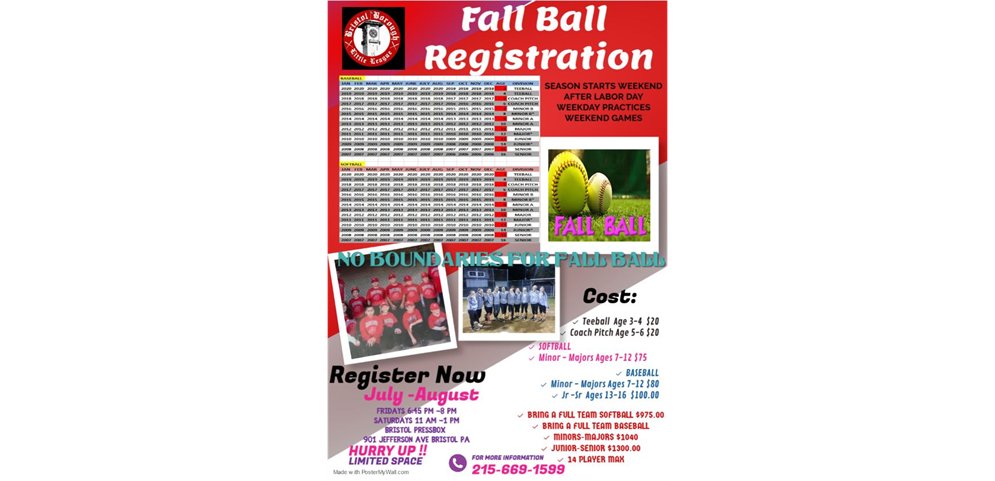2022 FallBall Registration